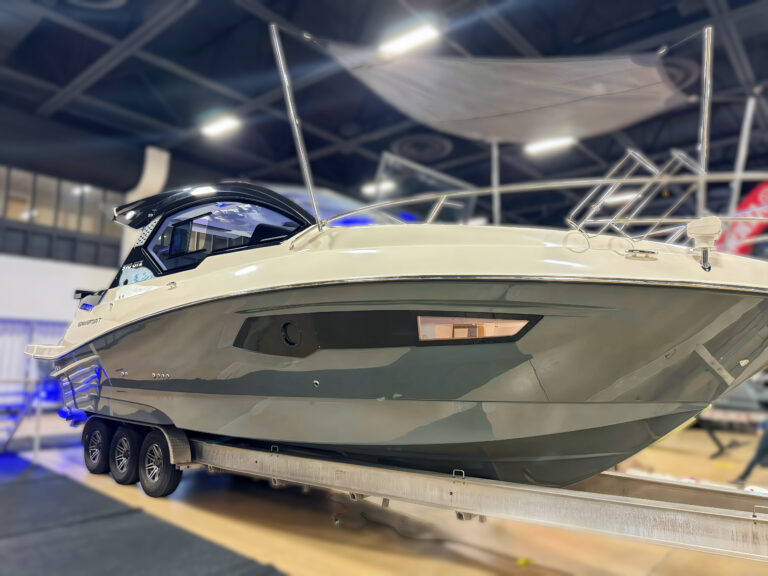 370 GTX sitting on a trailer