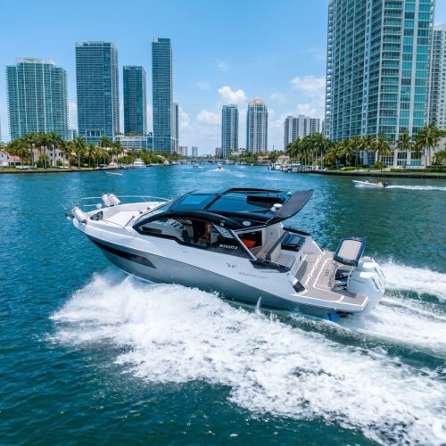 Nano Banana Pro create one variation of the image attached keep the boat exactly the same anlgle